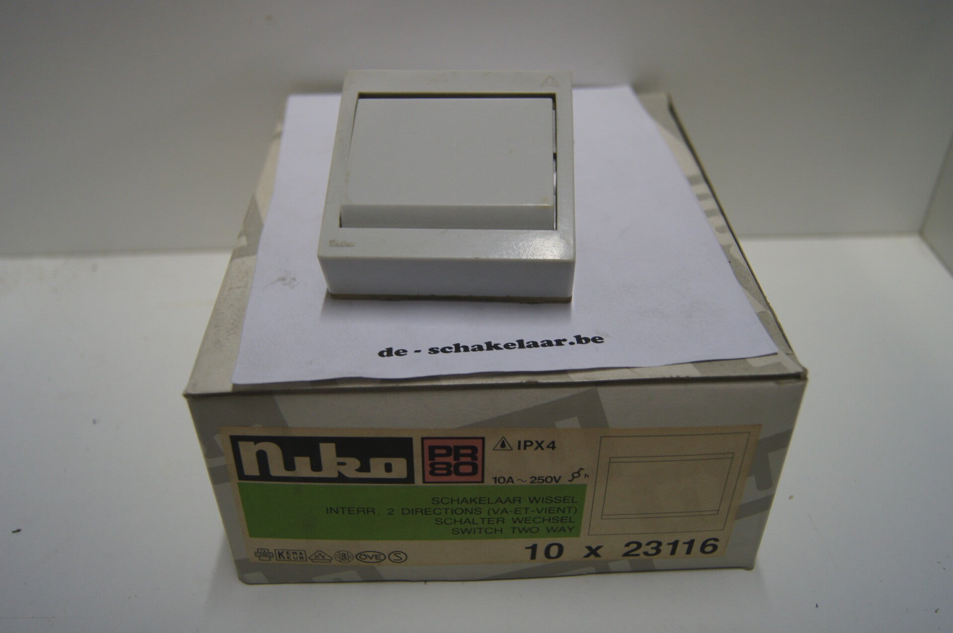 Niko 23116 PR80 H Wisselschakelaar