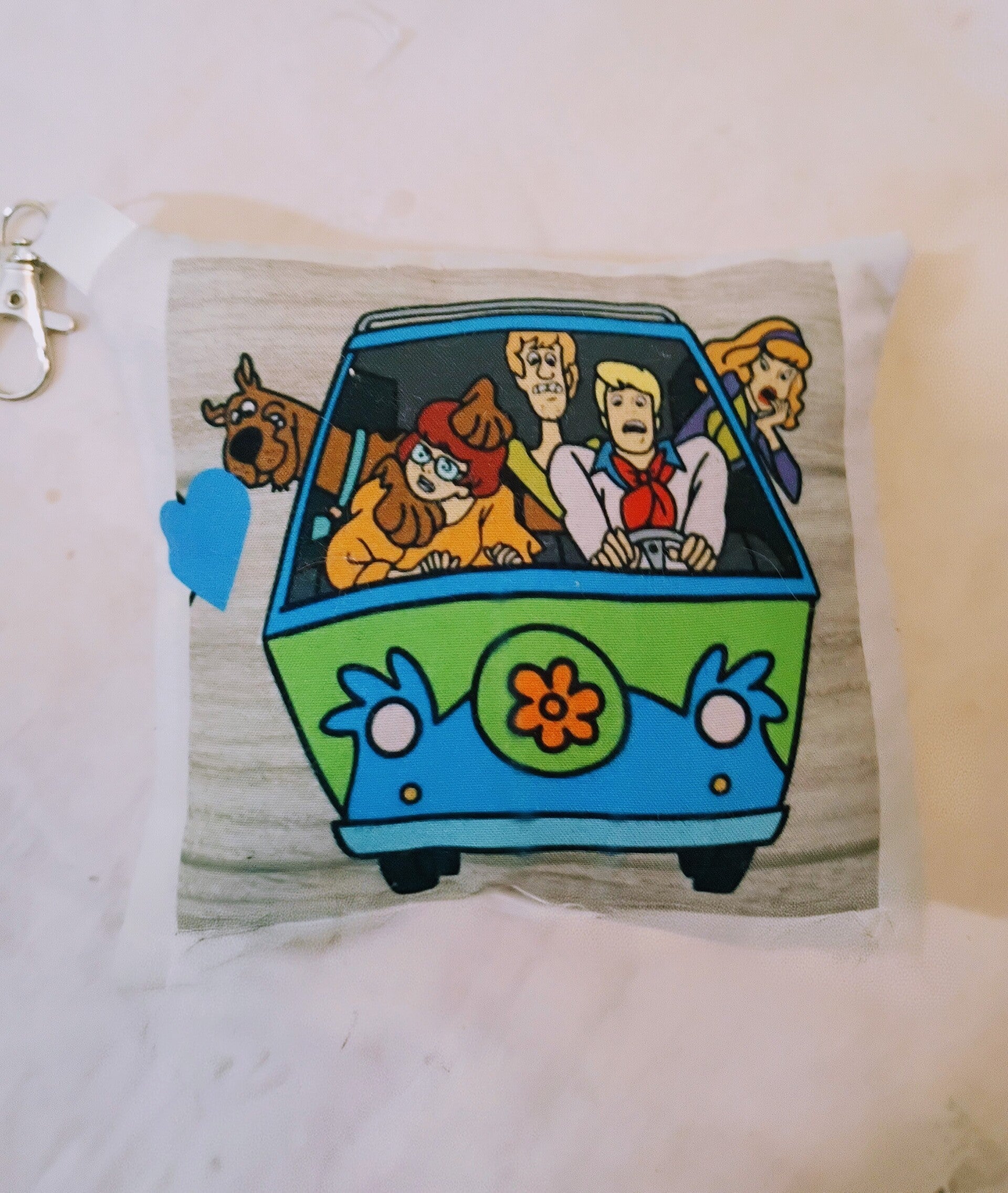 Scooby And The Mystery Solving Gang Mini Pillow Keychain