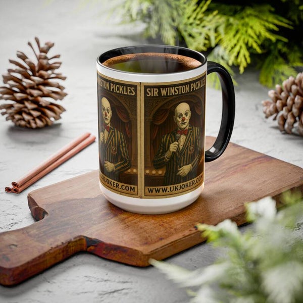 Sir Winston Pickles Vaudeville 15oz Ceramic Extra Large Coffee Mug