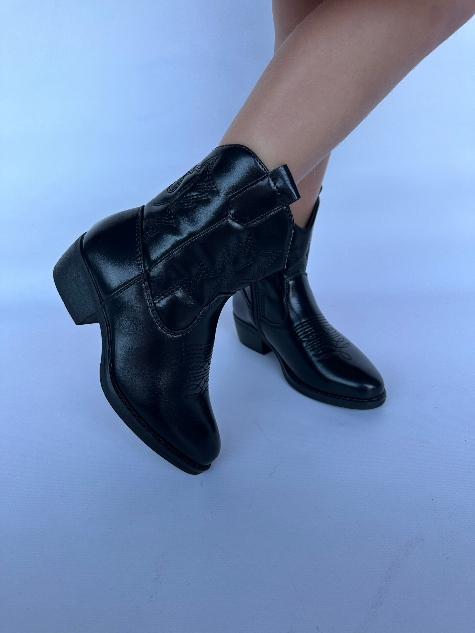 Cowboylaarzen zwart 25 t/m 30