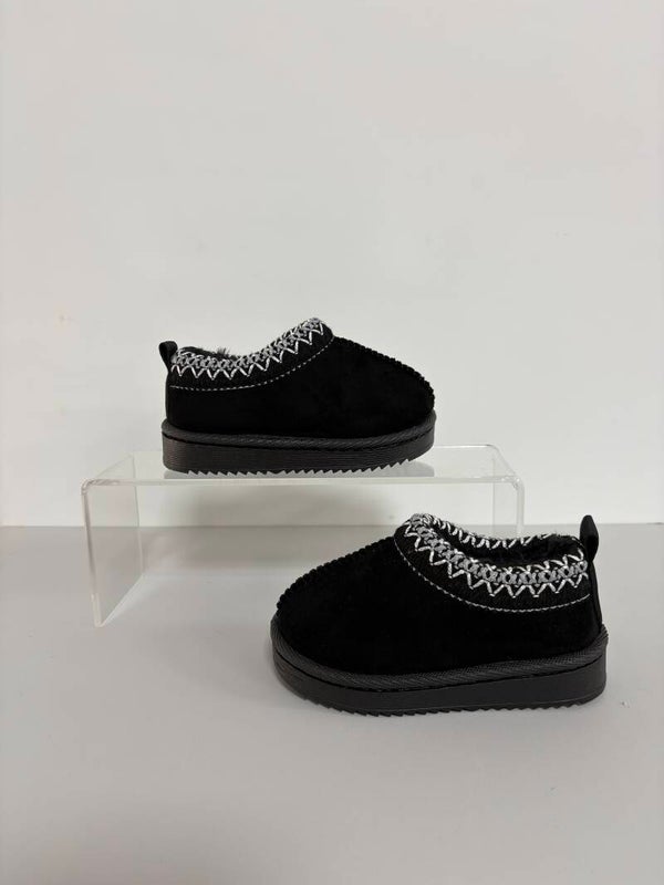 Boots instap zwart mini