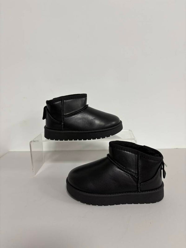 Boots leather look kids