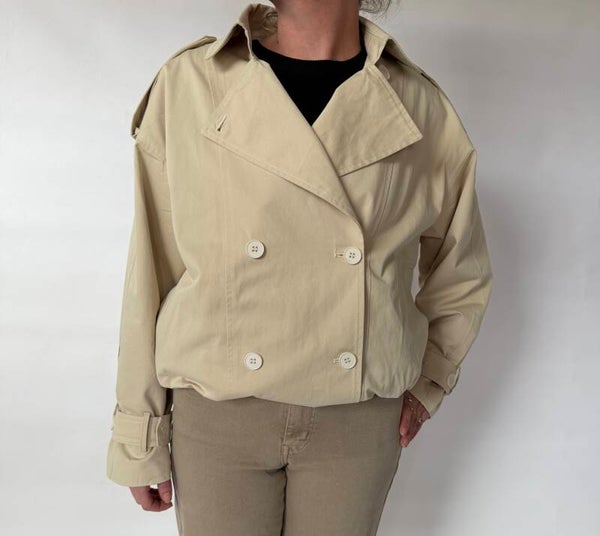 Jasje trench - l’olive verte