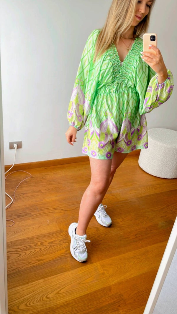 groene playsuit TU