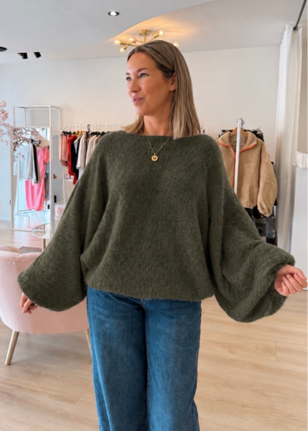 Kiki knit kaki