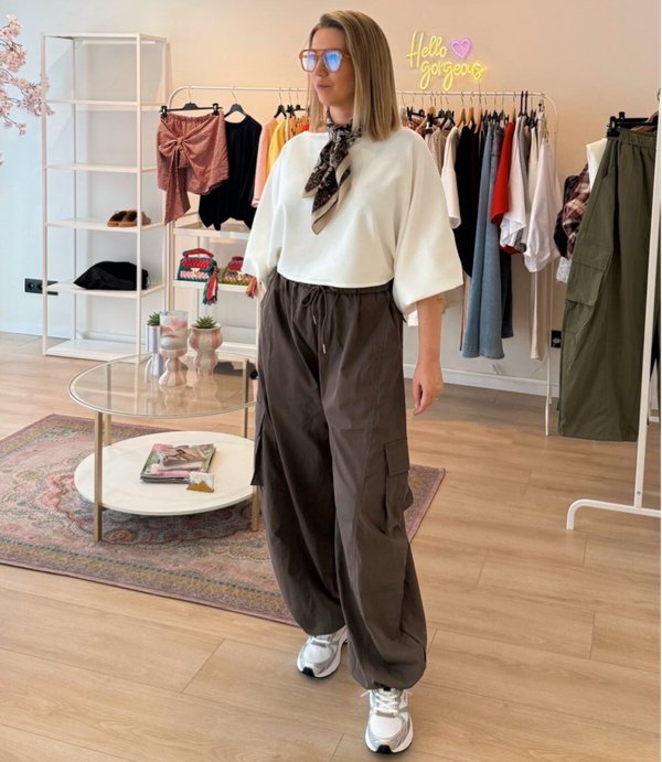 May cargo trousers bruin