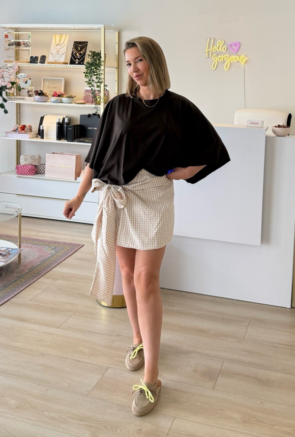 Skort beige