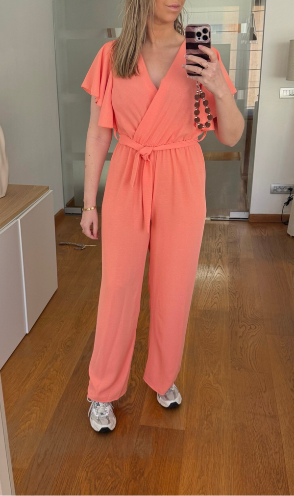 jumpsuit peach TU