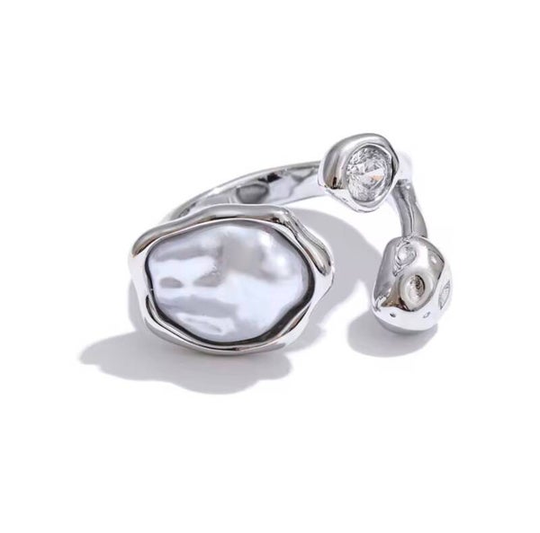 Ring rvs zilver 5