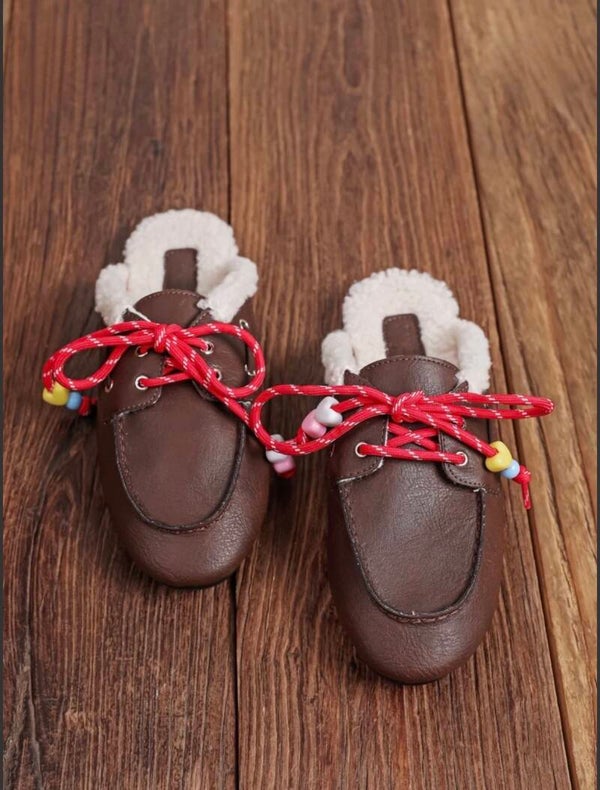 Instap loafers bruin