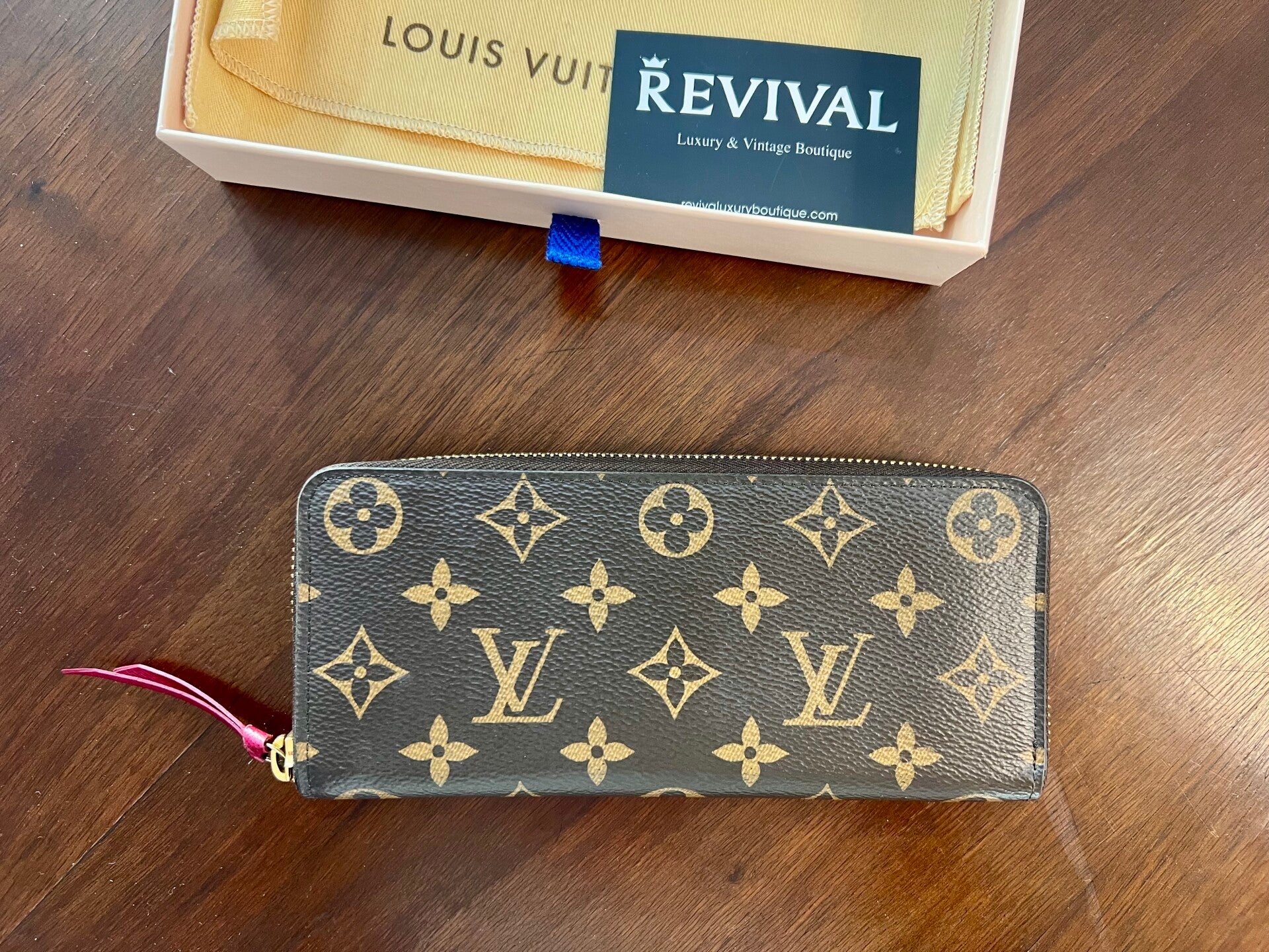 Louis Vuitton Clemence portafoglio Monogram