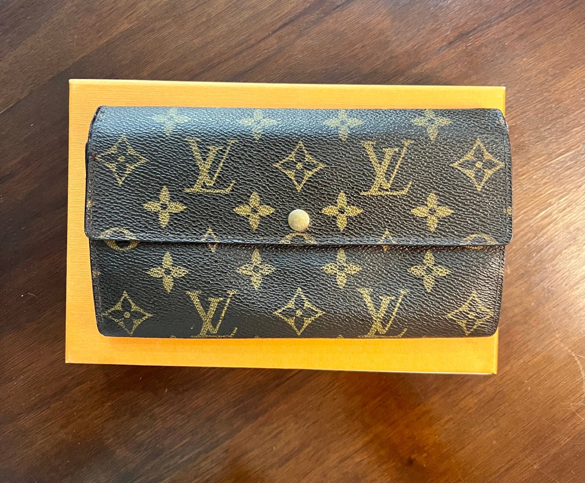Louis Vuitton Sarah Portafoglio Monogram