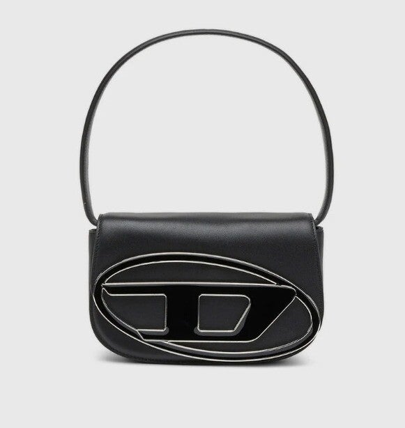 DIESEL 1DR - ICONICA BORSA A SPALLA IN NAPPA