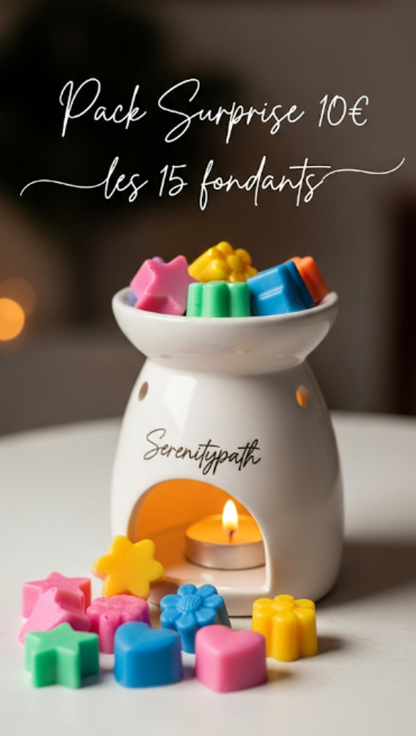 Pack surprise 15 fondants