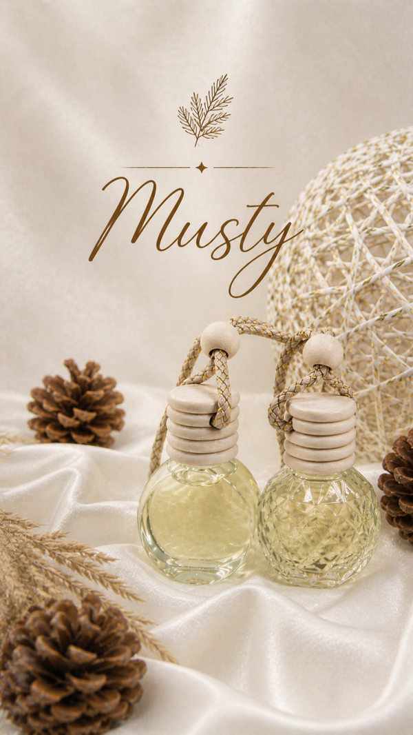 Diffuseur voiture – Musty 🤍