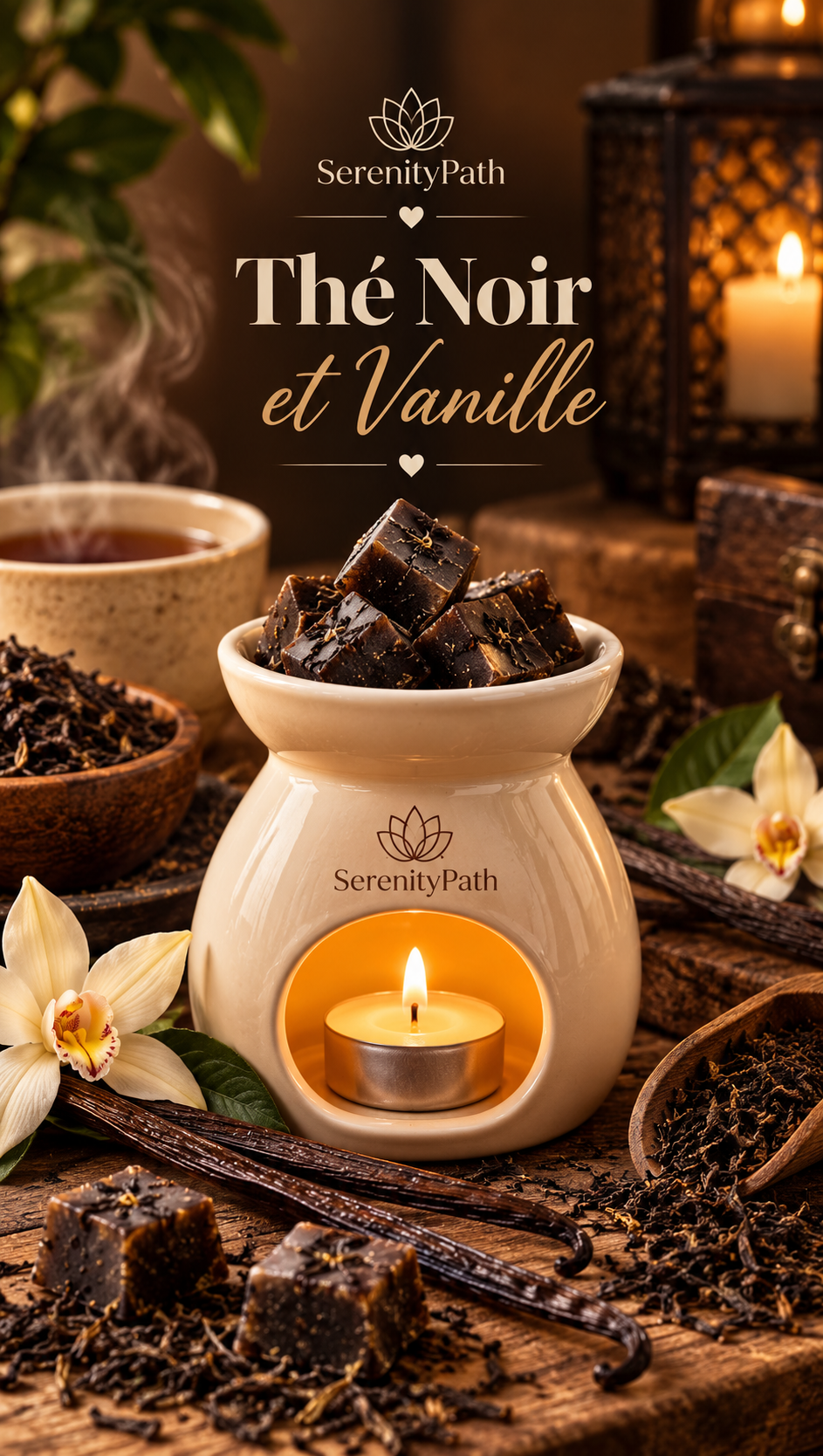 Thé Noir et Vanille☕️