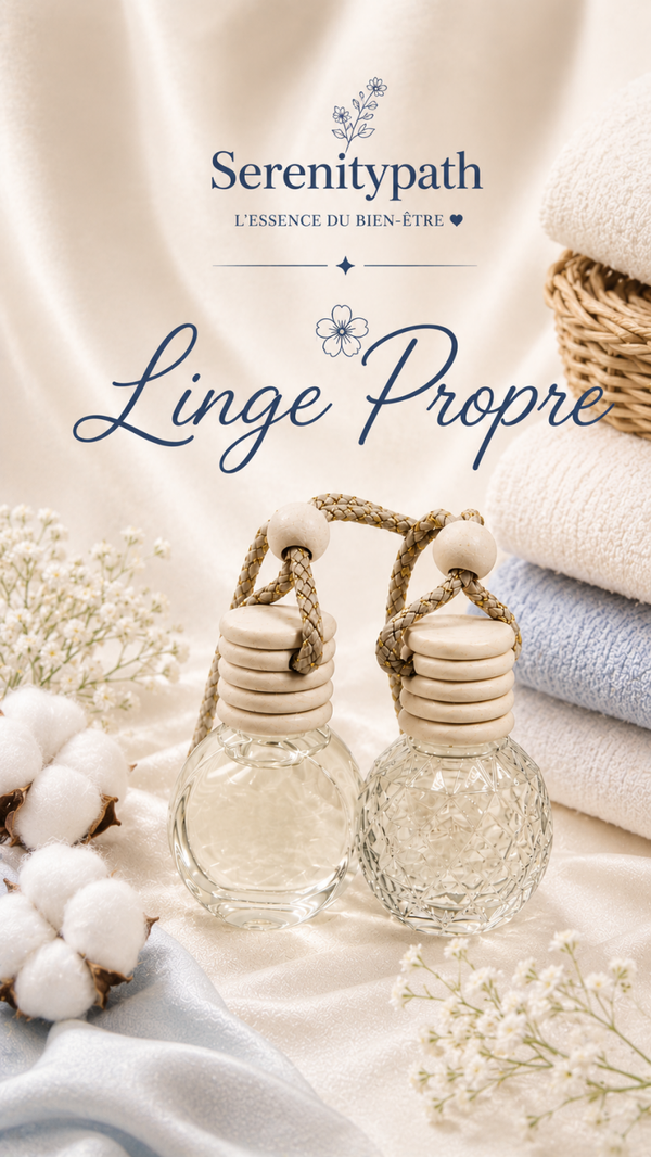 Diffuseur voiture – Linge Propre 💙