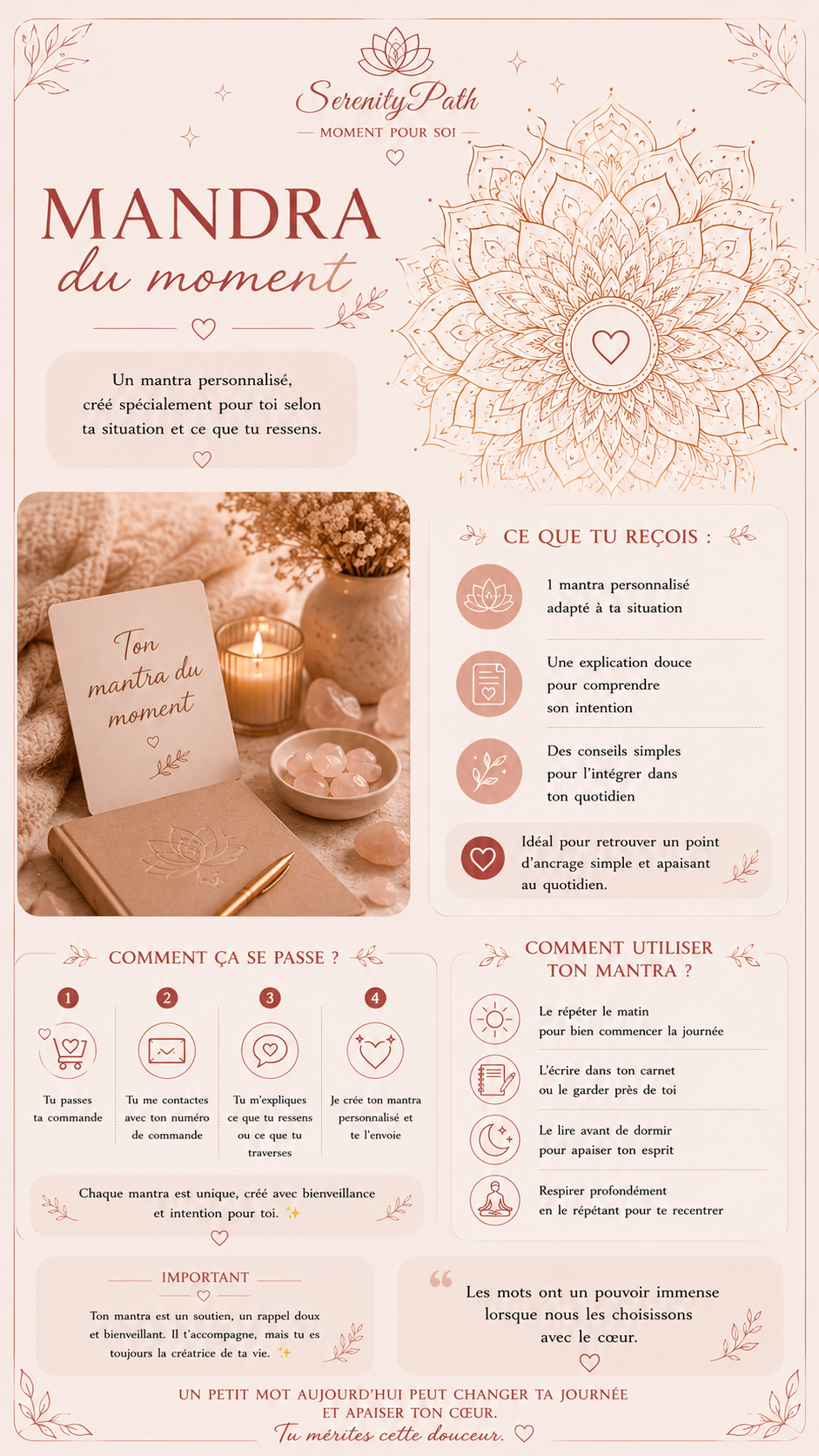 Mantra personnalisé ❤️