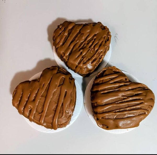 mini carmel heart-no pecan