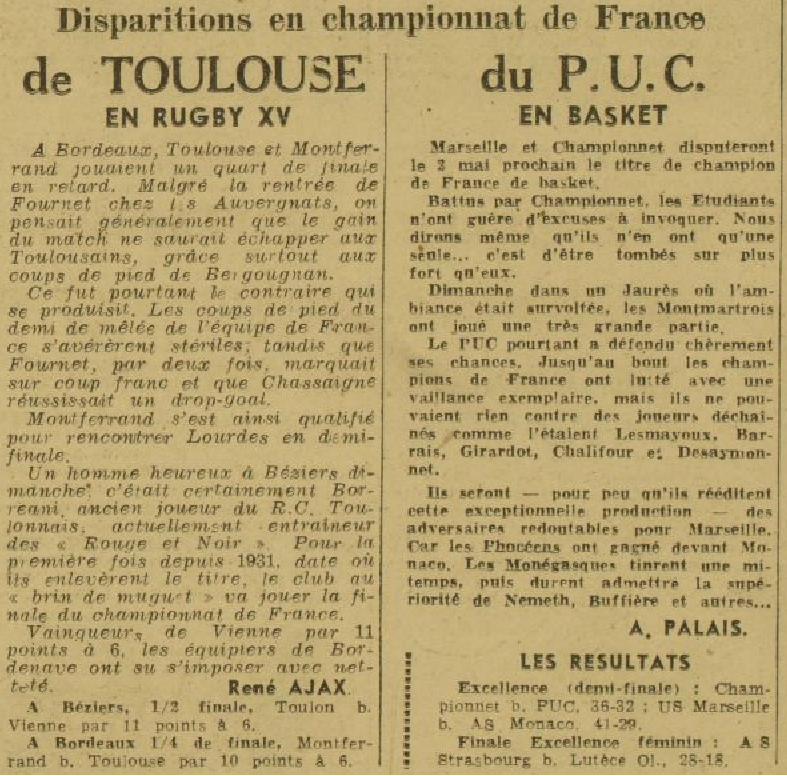 L&#039;Humanité 6 avril 1948