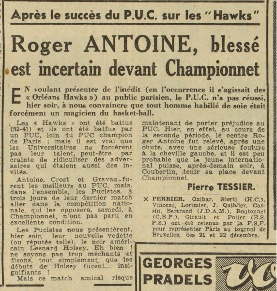 Ce Soir 14 décembre 1951
