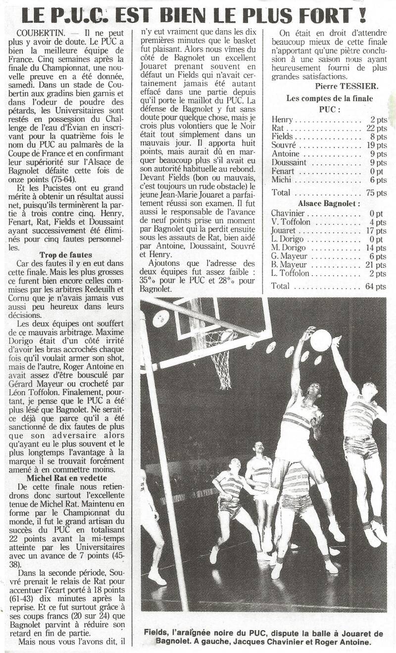 L&#039;Equipe 7 juin 1963