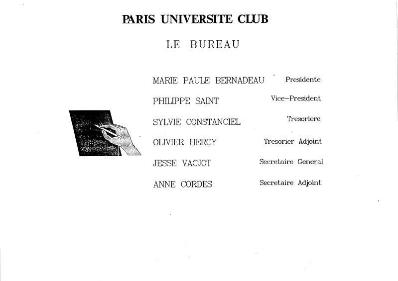 Composition Bureau PUC Basket 89-90