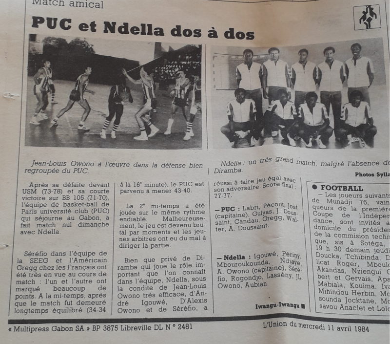 L&#039;Union avril 1984