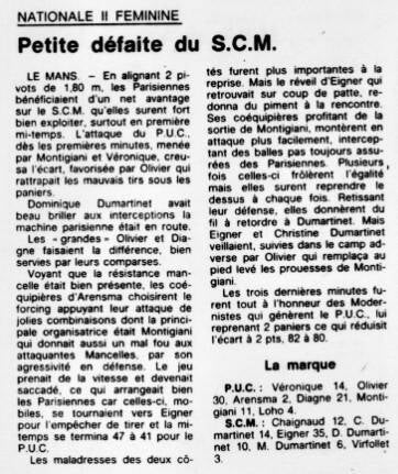 Ouest France 26 janvier 1981