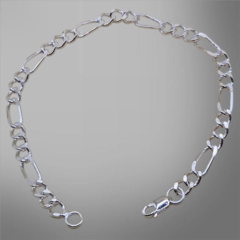 Bedelarmband Figaro IN – 925 zilver