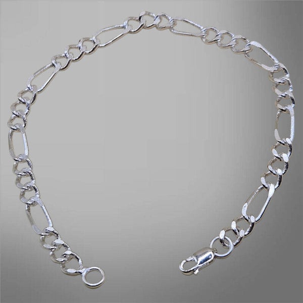 Bedelarmband Figaro IN – 925 zilver