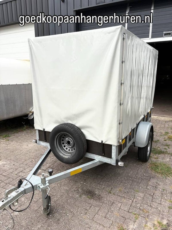 Huif aanhangwagen 257 x 131 x 150 750 KG
