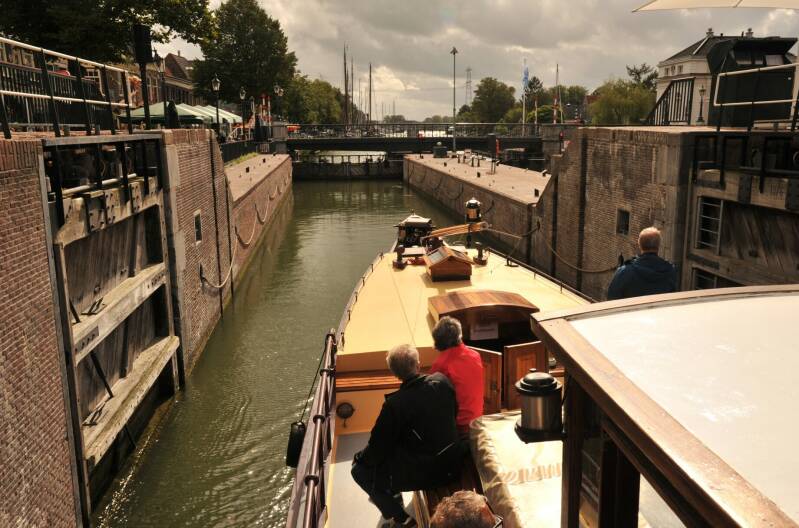 Groote zeesluis Rondje Amsterdam