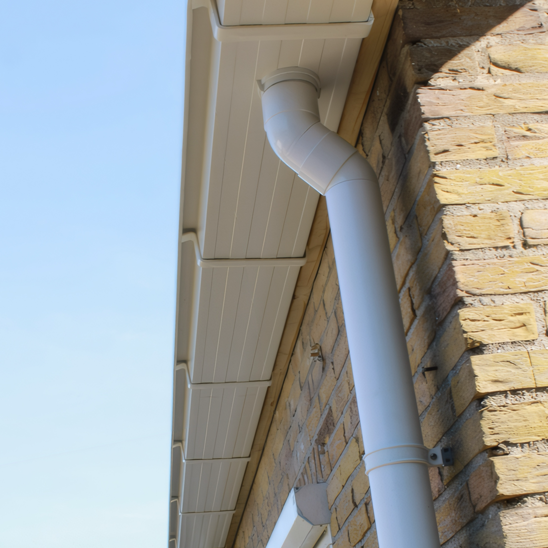 PVC afvoerbuis in kleur wit 