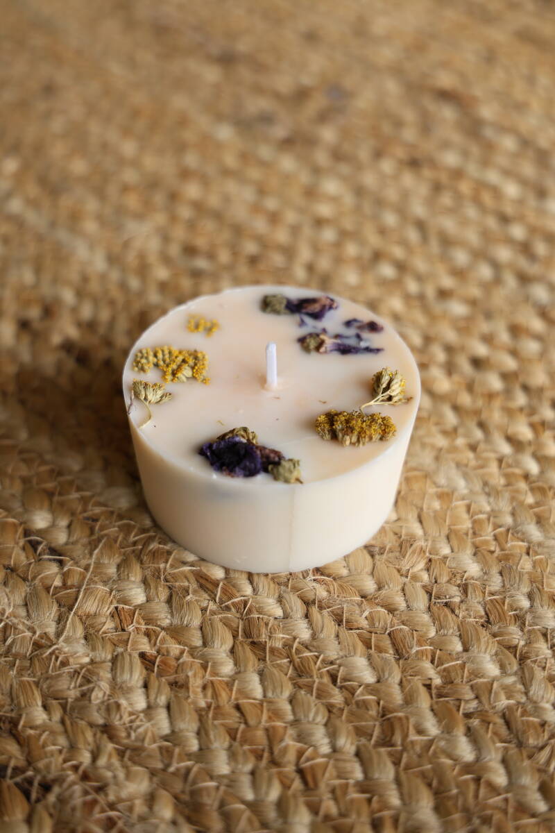 Relaxo-bougie fleurie "Rêverie aquatique"