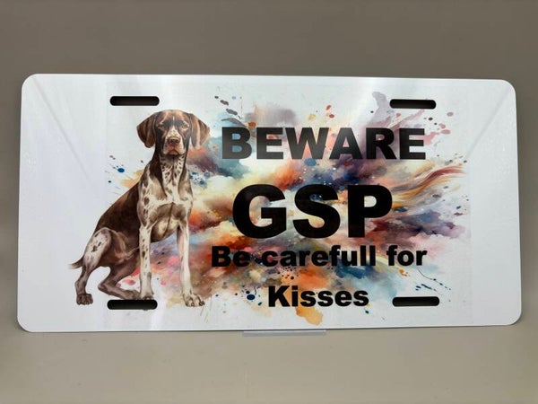 Metalen bordje Duiste staande 30x15 cm