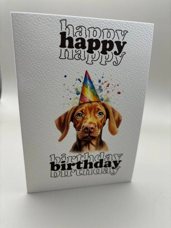 Kaart happy Birthday 7