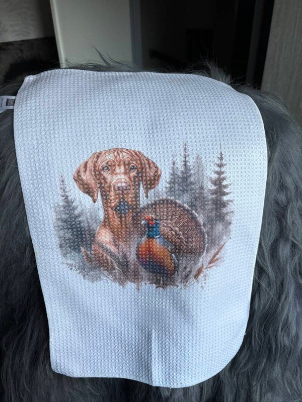 Theedoek Vizsla turkey