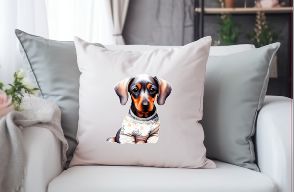 Kussenhoes Teckel 40x40