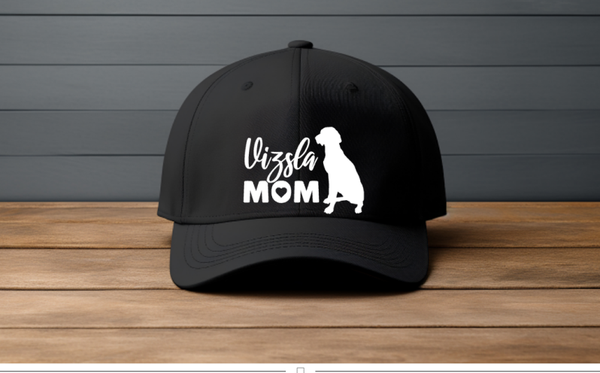Cap Vizsla MOM zwart