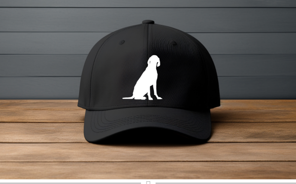 Vizsla cap silhouette 2
