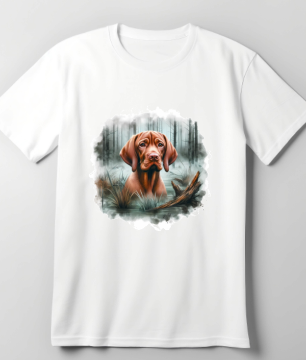 T shirt Vizsla forrest