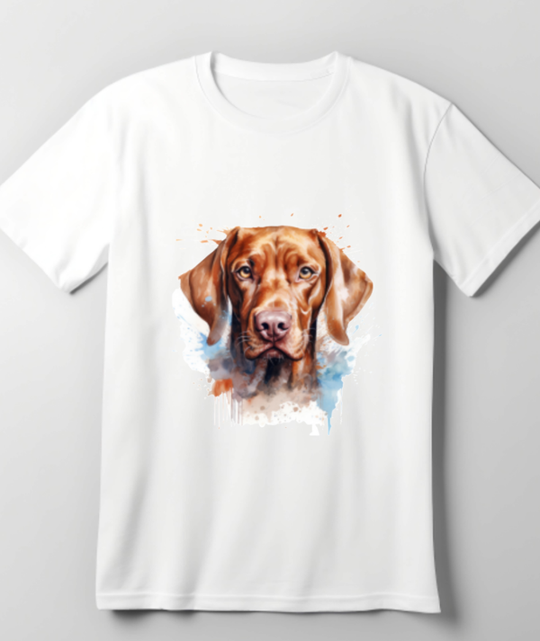 T shirt  Vizsla waterpaint