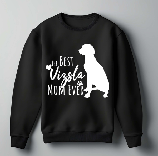 Trui best Vizsla mom zwart