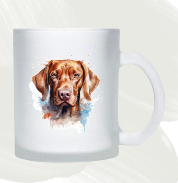 Theemok Vizsla waterpaint