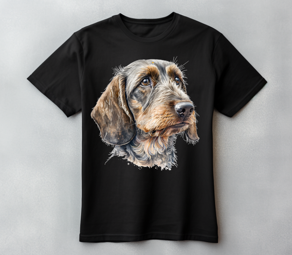 T shirt teckel draadhaar