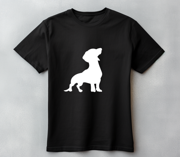T shirt teckel silhouette