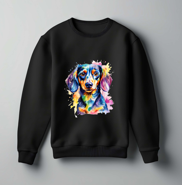 Trui teckel popart