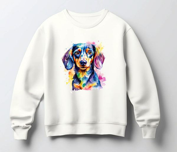 Trui teckel popart
