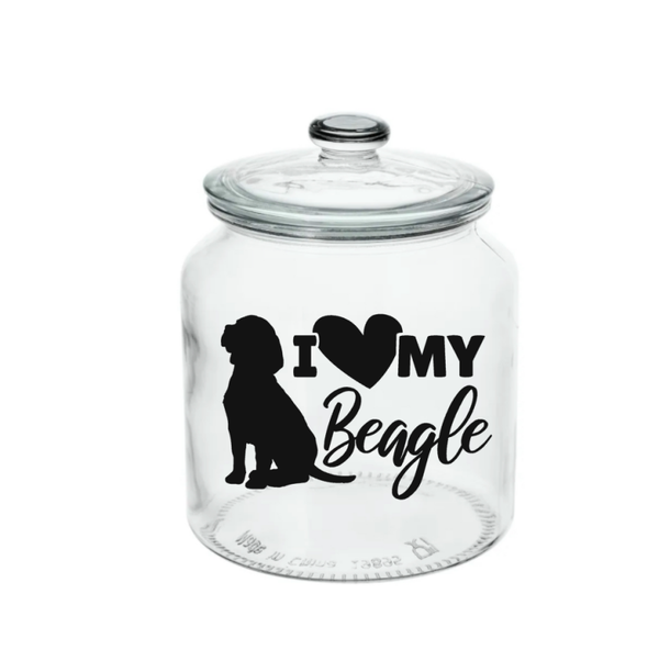 Koekpot glas (verschillende afbeeldingen)